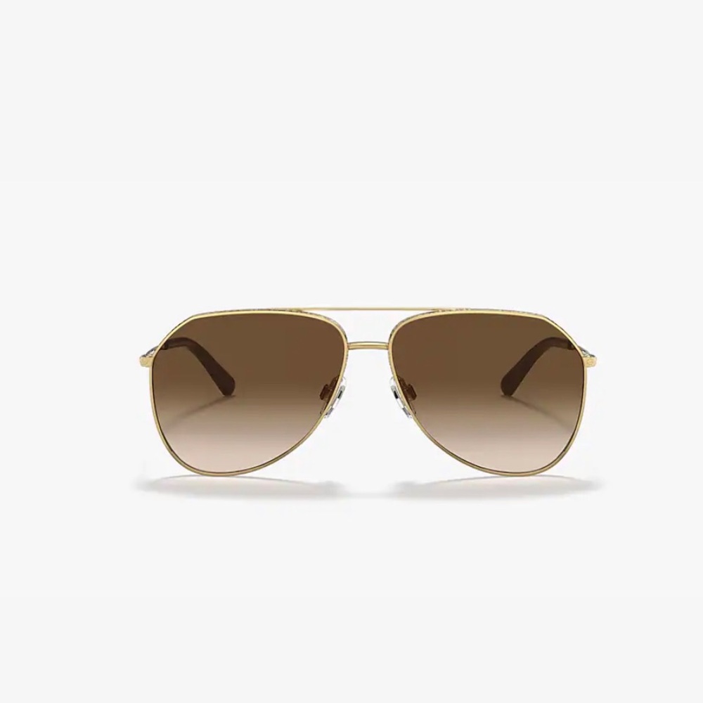 Dolce & Gabbana Gold brown Aviators